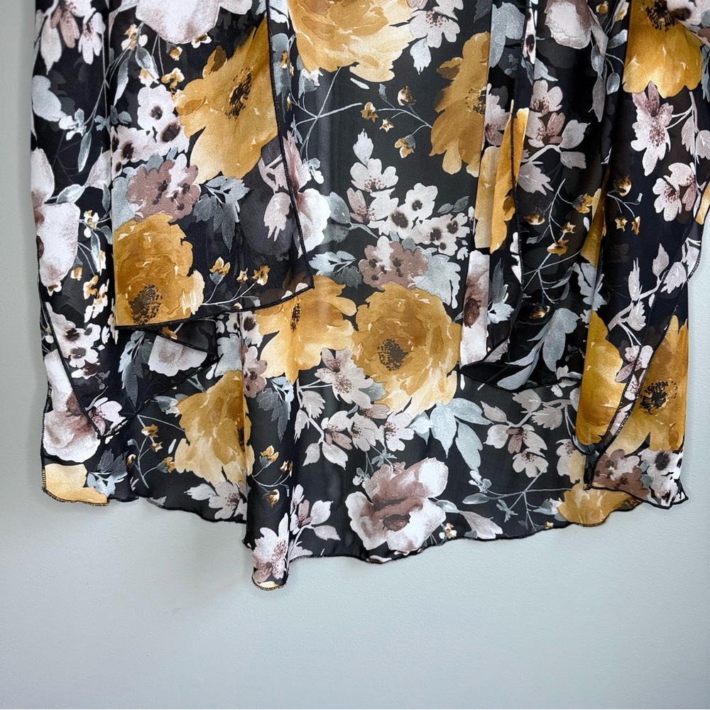 NWT! Emory Park Caley Open Front Floral Kimono - Picture 5 of 7